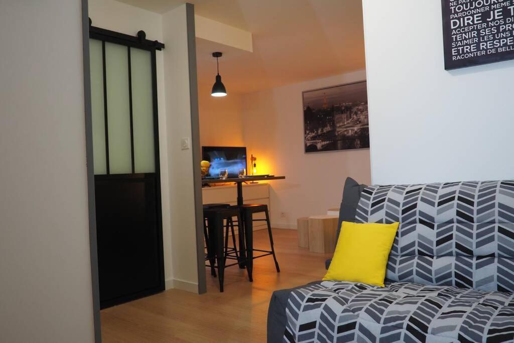 Le Faubourg-Raines - Chaleureux Studio A 5Mn De La Gare Dijon Luaran gambar